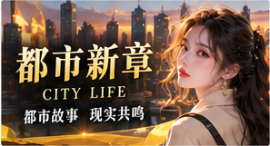 都市新章原创短剧栏目视觉